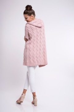 GLORIA BLOGGING ТЕПЛЫЙ КАРДИГАН С КАПЮШОНОМ L/XL