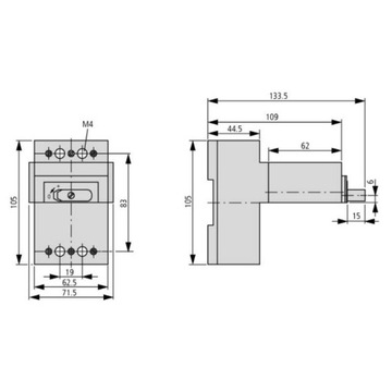 PKZ2 26606 Выключатель двигателя Moeller/Eaton