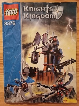 LEGO Knights' Kingdom 8876 Полный набор «Пещера-тюрьма Скорпиона»
