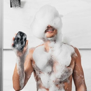 Силиконовая массажная щетка для длительного использования.