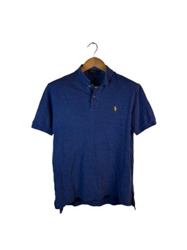 Koszulka polo Ralph Lauren niebieska z logiem M