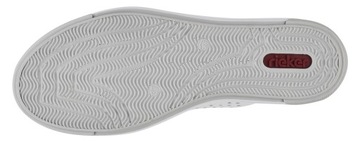 Rieker L8849-80 37 białe skórzane półbuty trampki sneakersy