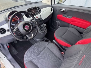 Fiat 500 II CC Seria 4 1.2 69KM 2016 Fiat 500 1.2 69KM Cabrio POP Stan Idealny SSU 1.2 Benzyna 69KM, zdjęcie 18
