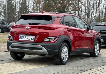 Hyundai Kona I Crossover Facelifting 1.0 T-GDI 120KM 2021 Hyundai Kona 1.0T-GDI 120KM Klimatronik Navi Led Virtual Stan Bdb ZAREJEST, zdjęcie 9