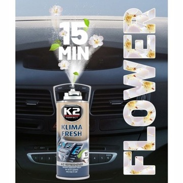 K2 KLIMA FRESH FLOWER СНЯТИЕ КОНДИЦИОНЕРА ВОЗДУХА