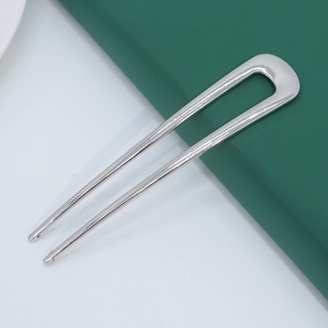 2 шт. МЕТАЛЛИЧЕСКИЕ ВСТАВКИ ДЛЯ ВОЛОС ЭЛЕГАНТНЫЕ U-образные заколки для волос