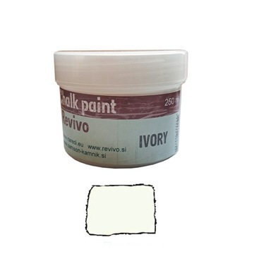 Farba kredowa REVIVO do mebli, vintage, drewna - IVORY 250 ml Samson Kamnik