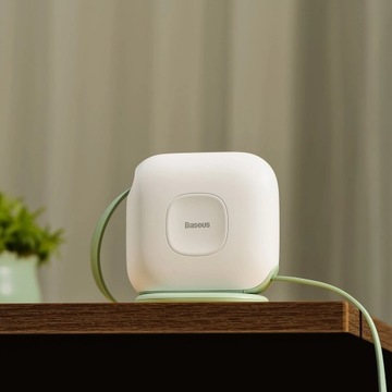 Втягивающийся кабель Baseus Traction Series 3-в-1 USB Type C — micro USB / тип USB