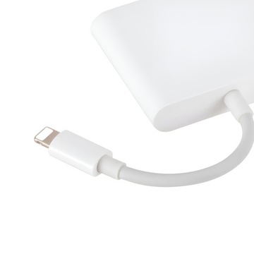 Adapter Konwerter OTG ze złącza LIGHTNING na HDMI/USB/LIGHTNING Przejściów