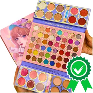 НОВАЯ* ПОДАРОЧНАЯ ПАЛИТРА 42 ТЕНИ БОЛЬШИЕ 70 EL SAFE ИДЕАЛЬНО ДЛЯ ПОДАРКА