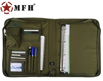 ОРГАНАЙЗЕР ДЛЯ ДОКУМЕНТОВ ВОЕННАЯ ОБЛОЖКА ЧЕХОЛ ДЛЯ НОУТБУКА Оливковый