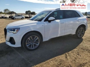 Audi Q3 II 2024 Audi Q3 2024, 2.0L, 4x4, PREMIUM PLUS S-LINE, od ubezpieczalni 2.0 Benzyna