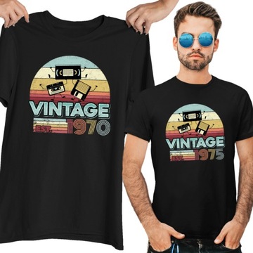 KOSZULKA MĘSKA PREZENT URODZINY ZABYTEK VINTAGE ON