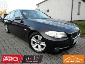 BMW Seria 5 F10-F11 Limuzyna 520d 184KM 2013 BMW Seria 5 Xenon Skora Navi Profesjonal Dociagi Head-Up 2.0 Diesel 184KM