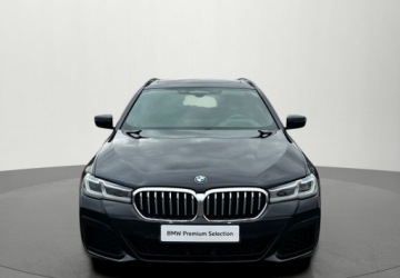BMW Seria 5 G30-G31 Touring Facelifting 2.0 530i 252KM 2021 BMW Seria 5 530i 252 KM Laser M Sport Panorama Hak Navi ACC Head Up Shadow, zdjęcie 1