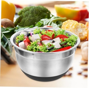 Кухонная миска из нержавеющей стали из нержавеющей стали для нерешительного смешивания