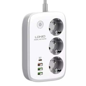 Светодиодный удлинитель SMART WiFi USB TUYA QC3.0 PD