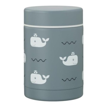 TERMOS WIELORYBY POJEMNIK NA JEDZENIE 300ml STAL