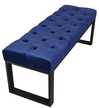 Ławka siedzisko pufa LOFT 60 cm INDUSTRIAL PABLO 5