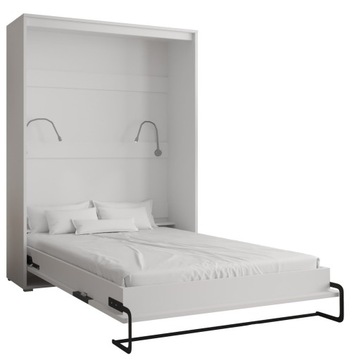 Półkotapczan pionowy Łóżko w szafie H 140 cm