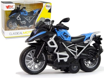 MOTOCYKL POJAZD ZABAWKA DLA DZIECKA ŚCIGACZ NAPĘD ŚWIATŁA DŹWIĘKI PREZENT