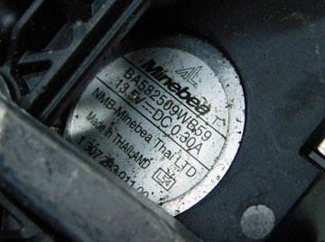 BMW X5 F15 X6 F16 M50d 15r WENTYLATOR LAMPY 130722301100