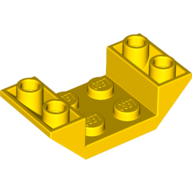 LEGO 4871 Żółty skos odwr. 4x2 4277159 1szt