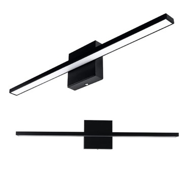 KINKIET LED ŁAZIENKOWY LAMPA NAD LUSTRO 12W 56CM DO TOALETKI, ŁAZIENKI