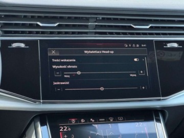 Audi Q8 SUV 3.0 55 TFSI 340KM 2022 Audi Q8 340 KM,S line,Head Up,Os skretna,Hak,Pneumatyka,BO 3.0 Benzyna, zdjęcie 26