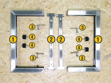 Подставка для теплового насоса кондиционера 500 кг.