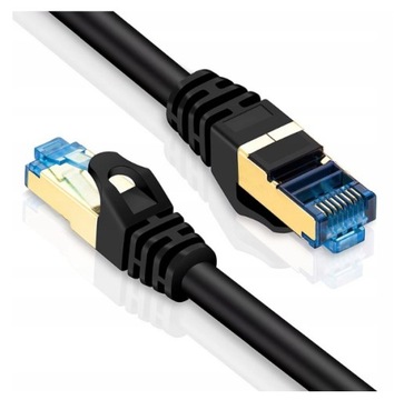 10m KABEL SIECIOWY LAN ZŁOTY MIEDŹ+ SFTP CAT7