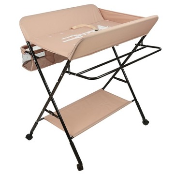 ПЕЛЕНАЛ, СКЛАДНОЙ, ПОРТАТИВНЫЙ, РЕГУЛИРУЕМЫЙ, СВЕТЛО-РОЗОВЫЙ 80*66*98