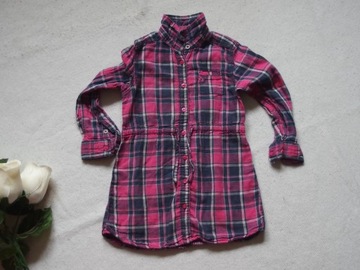 H&M SUPER SUKIENKA SUKIENECZKA TUNIKA KRATKA 116