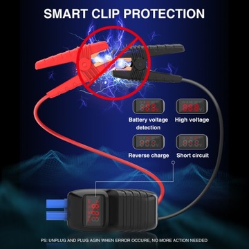 Автомобильный стартер 2500A Power Bank Автомобильный аккумулятор