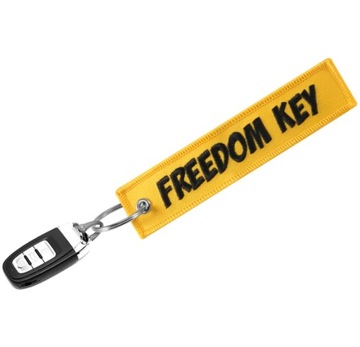 FREEDOM KEY желтый брелок для ключей