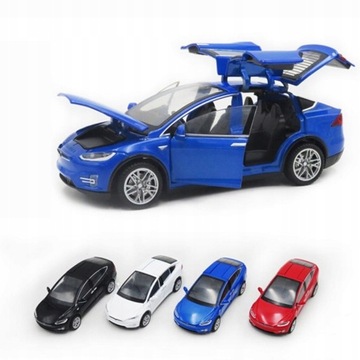 Samochód dla dzieci MODEL TESLA X 1:32 premium