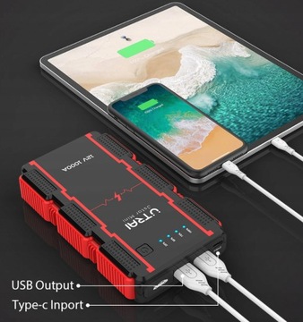 ЗАПУСК UTRAI BOOSTER МОЩНЫЙ СТАРТ 8000мАч