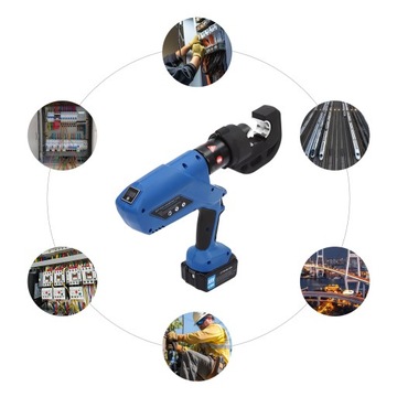 ZACISKARKA DO RUR PRASKA HYDRAULICZNA AKUMULATOROWA 18V 4.0Ah ELEKTRYCZNA