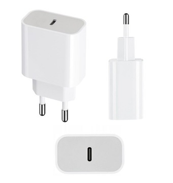 Szybka ładowarka kostka USB-C do iPhone 20W zasilacz szybkie ładowanie