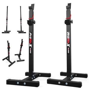 STOJAKI POD SZTANGE (2szt) CWICZEŃ K-SPORT 280kg