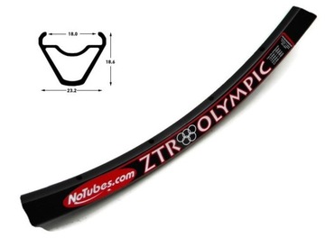 Obręcz Notubes ZTR Olympic 559x18 28H (X17)
