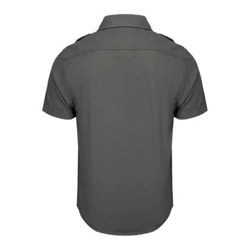 Košeľa BRANDIT Vintage Shirt Charcoal Grey M