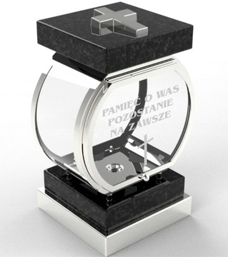 Надгробный фонарь Silver Hybrid PREMIUM