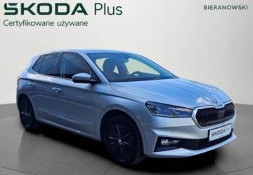 Skoda Fabia IV 1.0 TSI 95KM 2023 Skoda Fabia Stan bdb - Tempomat - Czujniki - Climatronic - Grzana kierowni, zdjęcie 3