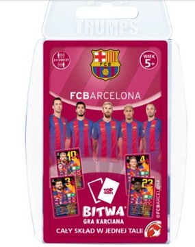 GRA FC BARCELONA KARTY TOP TRUMPS WINNING MOVES PL