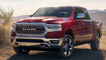 CHRÓM POD SVĚTLO LIŠTA MASKA DODGE RAM 1500 2019-