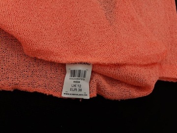 RIVER ISLAND asymetryczny SWETEREK z długim rękawem OVERSIZE _ 38