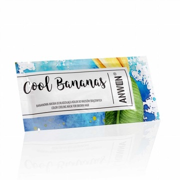 Maska do włosów Anwen Cool Bananas saszetka 10 ml