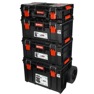 SKRZYNKA NARZĘDZIOWA QBRICK PRIME SET 3 4w1 ZESTAW