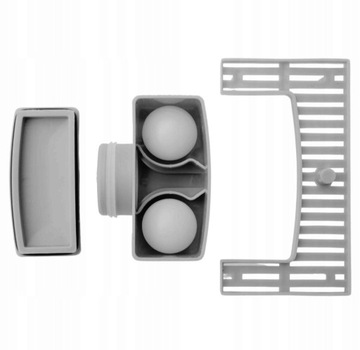 Фильтр + сифон для линейного слива «шариком»